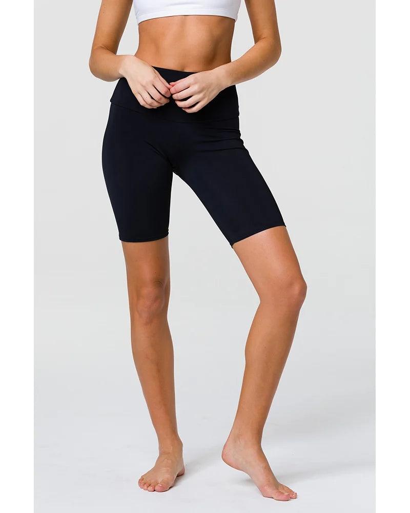 Biker Shorts Negro - Sweat Hard