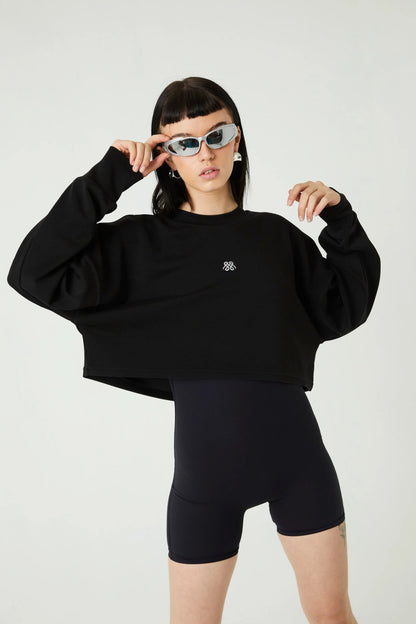 Poleron Cropped - Sweat Hard